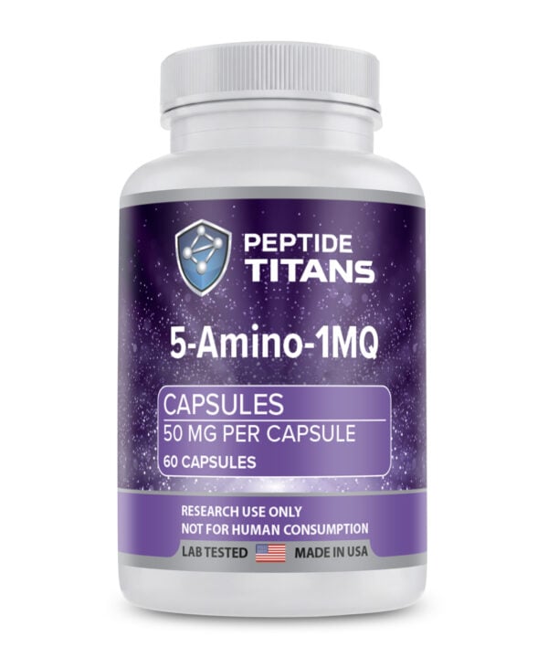 5-amino-1mq capsules 50mg (60 Capsules) 5-Amino-1MQ Capsules | Metabolic Research