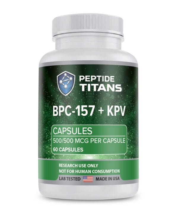 BPC-157 + KPV 500/500 mcg Capsules
