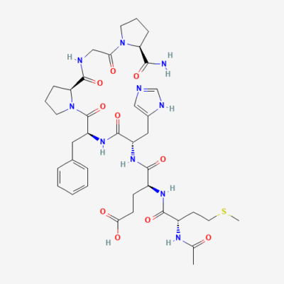 N-Acetyl Semax Amidate structure