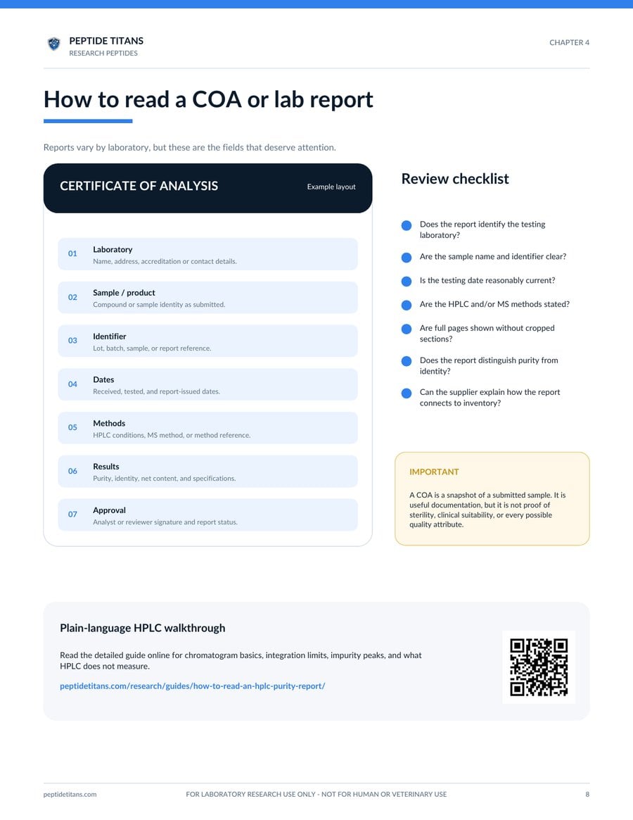 Laboratory reports preview