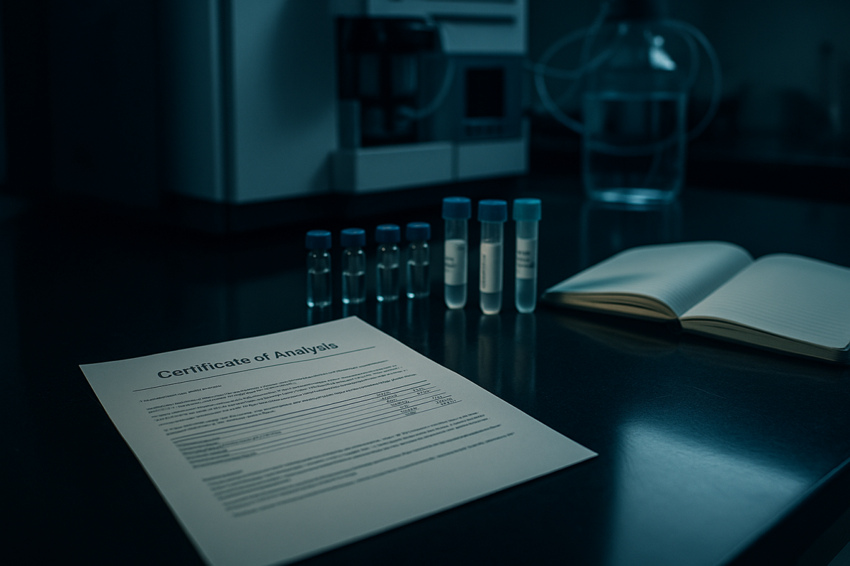 How Lab Results Support Product Transparency — article header illustration