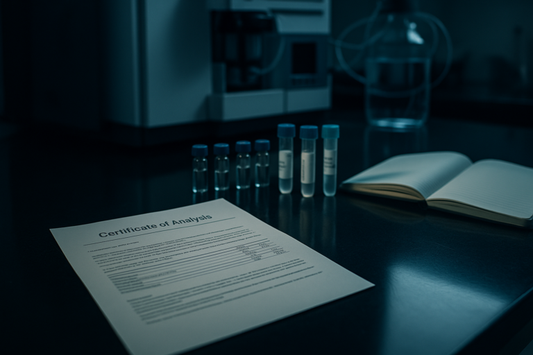 How Lab Results Support Product Transparency — article header illustration