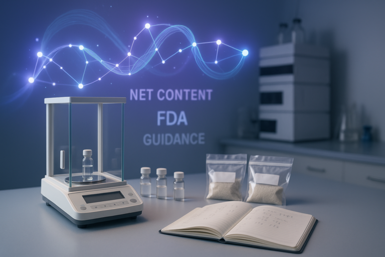 Understanding Net Content on Lab Reports — article header illustration