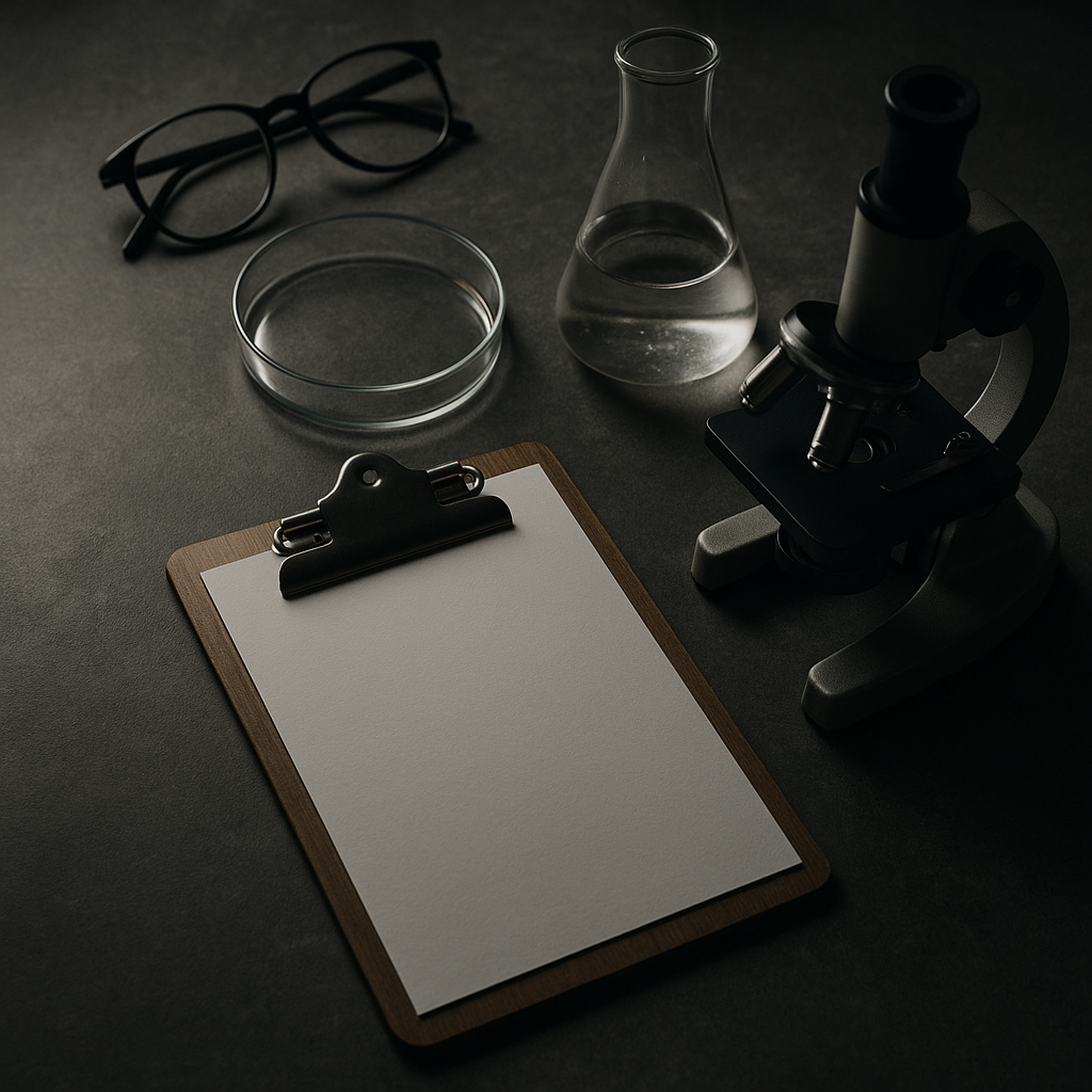 third-party lab testing means Conclusion research concept image