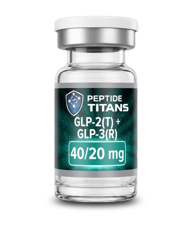 GLP-2(T) + GLP-3(R) Blend 40/20 mg research peptide vial