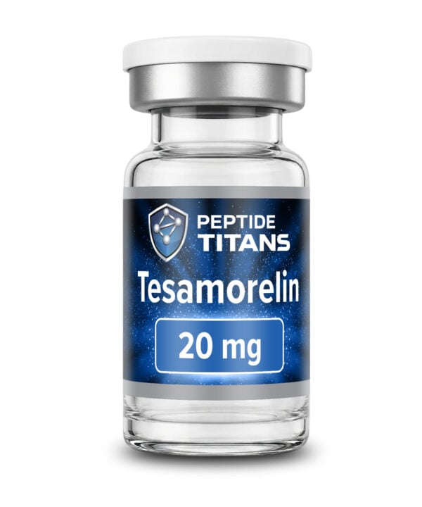 Tesamorelin 20 mg research peptide vial