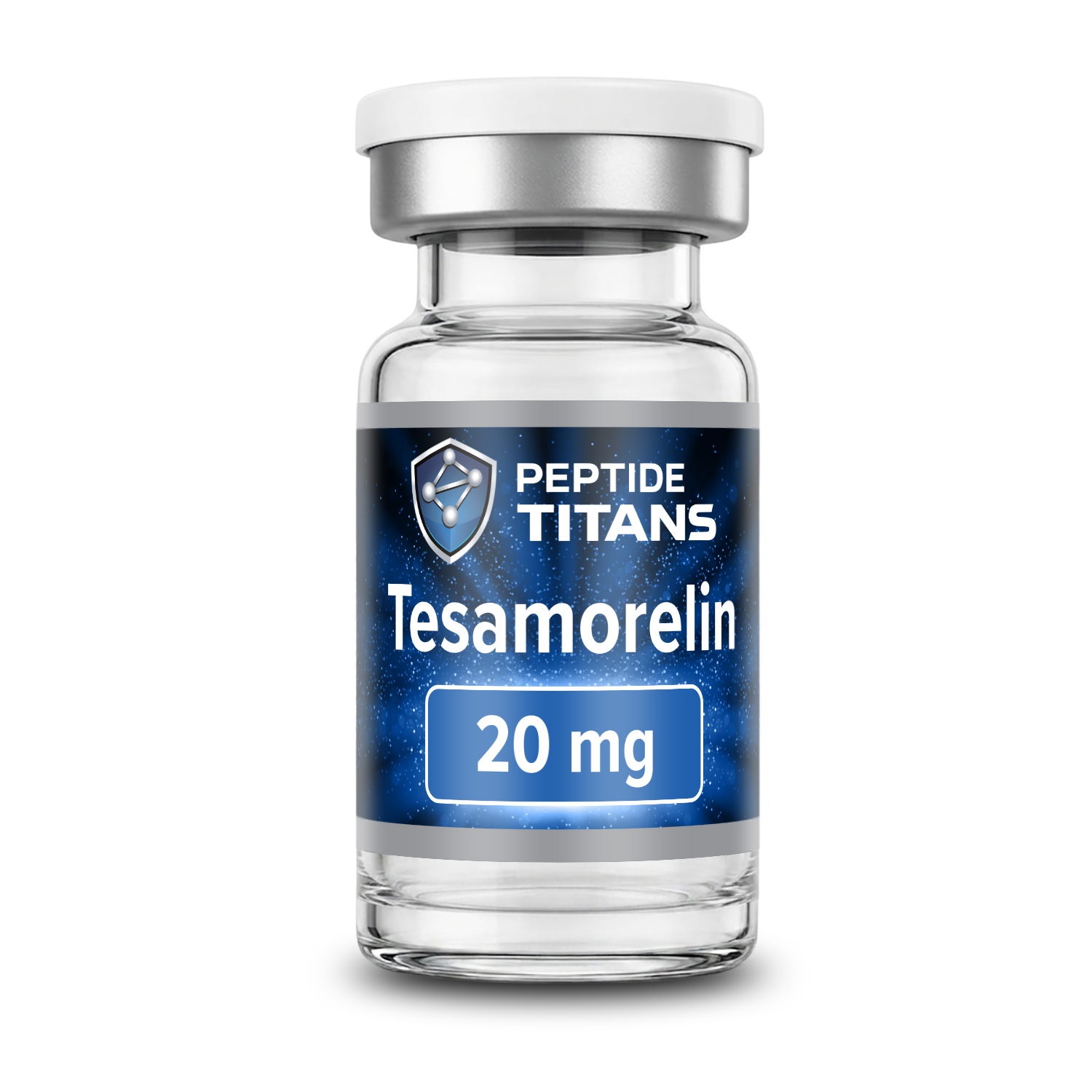 Tesamorelin 20 mg research peptide vial