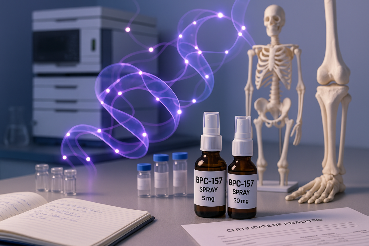 BPC-157 Spray 5mg and 30mg: Study Areas and Research‑Only Education