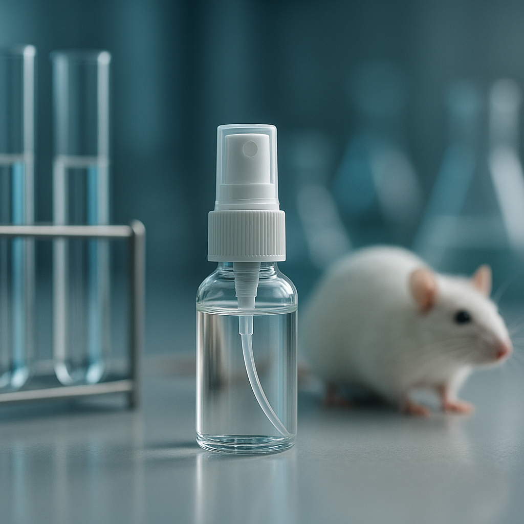 bpc-157 spray 5mg and 30mg preclinical studies research concept image