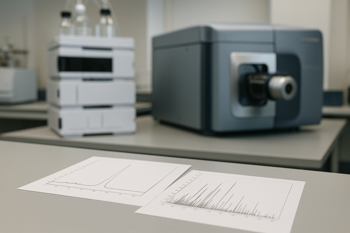 Orthogonal identity testing for research peptides — article header illustration