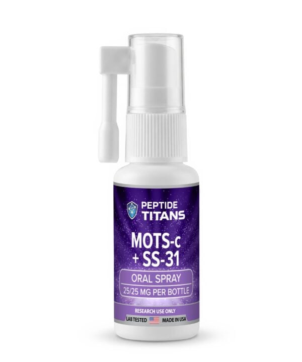 MOTS-c + SS-31 spray bottle, 25 mg / 25 mg per bottle
