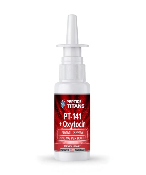 PT-141 + Oxytocin spray bottle, 20 mg / 10 mg per bottle